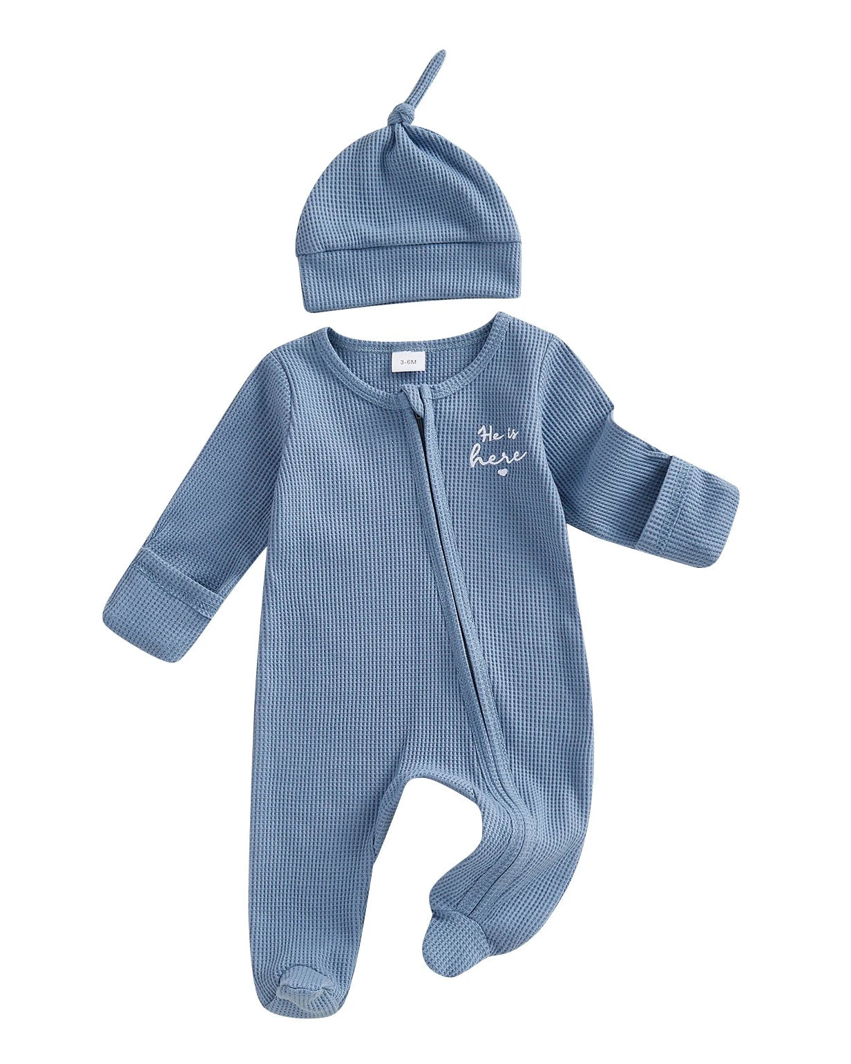 Baby Footed Romper Set