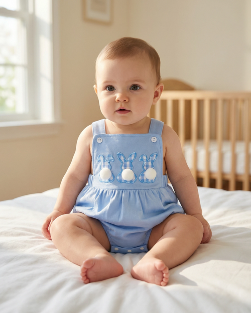 Baby Bunny Overall Romper