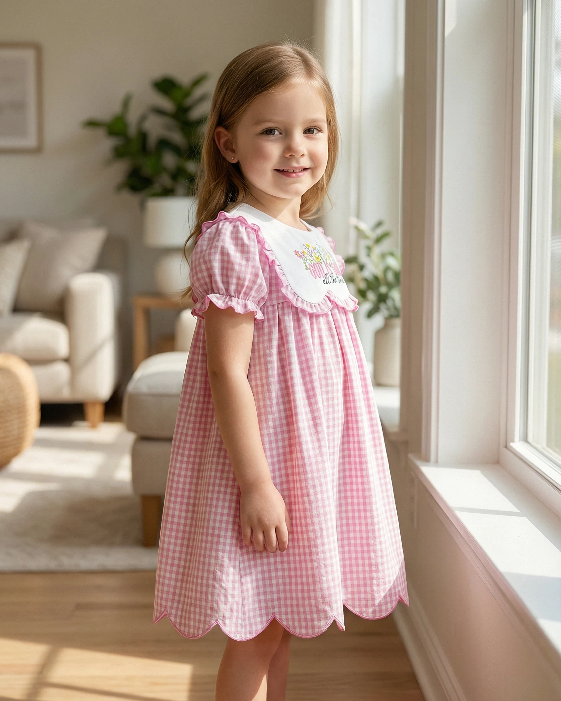 Toddler Gingham Dress